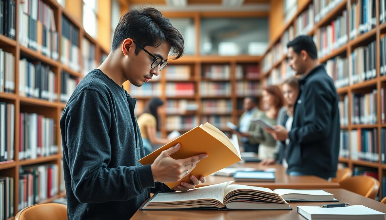 Student using online courses for flexible education